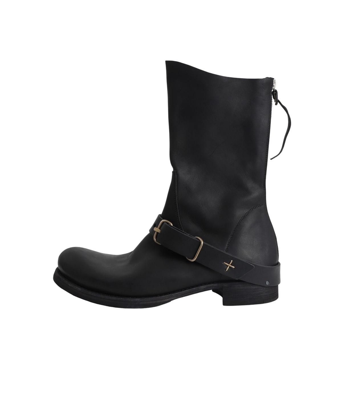goodyear tall buckle back zipper boots | m.a+(エムエークロス