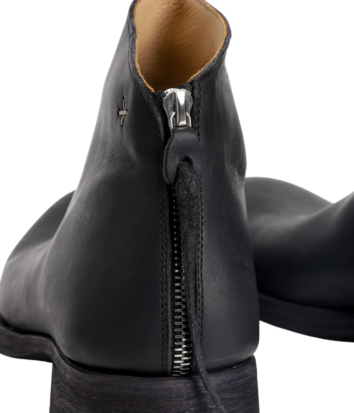 back zipped short boot | m.a+(エムエークロス) / シューズ レザー