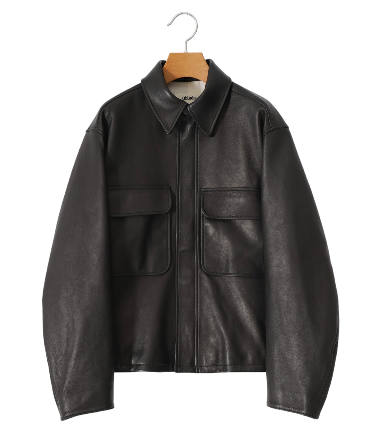 【れん】AMACAのレザージャケット レディース】LIGHT AVIATOR JACKET | Oblada(オブラダ