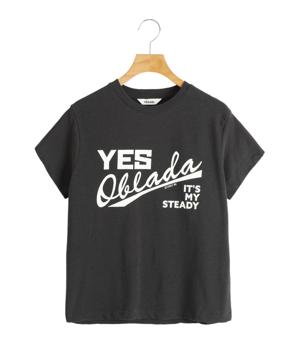 Oblada◆長袖Tシャツ/FREE/コットン/BRW/S2510CU15 Oblada(オブラダ) / 長袖Tシャツ/FREE/コットン/BRW/S2510CU15