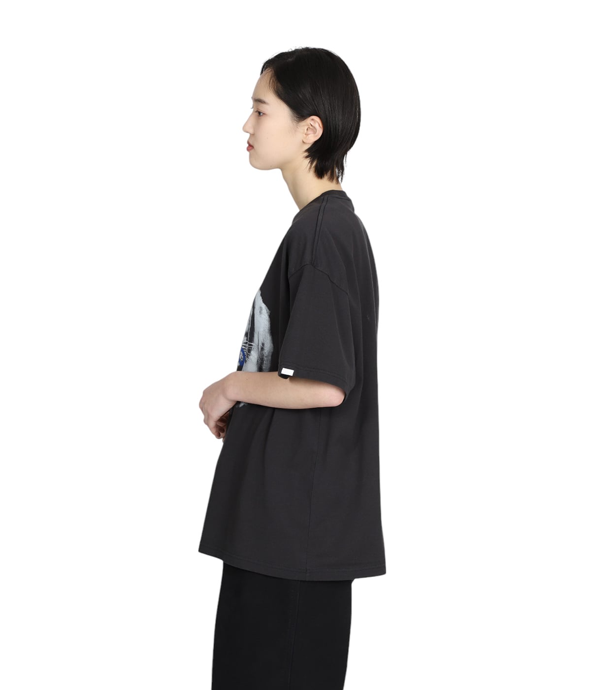 RACIL 売れ筋商品|||ラシル Tシャツ トップス レディース Tops Black antiqua ドルマントップス レディース Tシャツ トップス 半袖