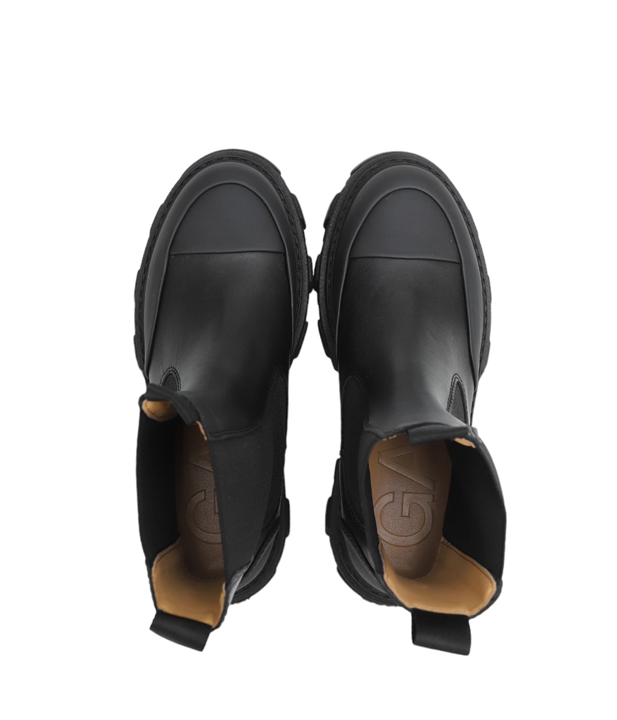【GANNI】クリーテッドミッドチェルシーブーツ 関税送料込！ Mid chelsea boot-ミッドチェルシーブーツ-GANNI（ガンニ）通販