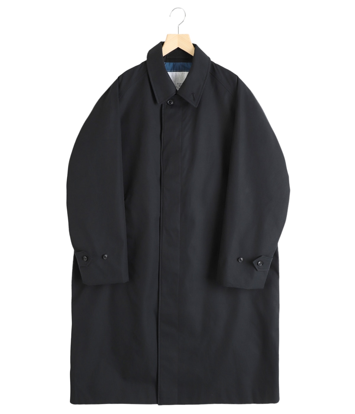 nanamica GORE-TEX トレンチコート L ネイビー SUBF800 GORE-TEX Soutien Collar Coat ナナミカ ゴアテックス