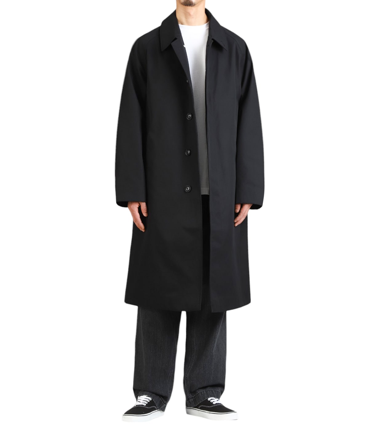 ジャケット・アウター MITSUKOSHI COTTON BALMACAAN COAT 2L Cotton GORE-TEX Balmacaan Coat | nanamica(ナナミカ