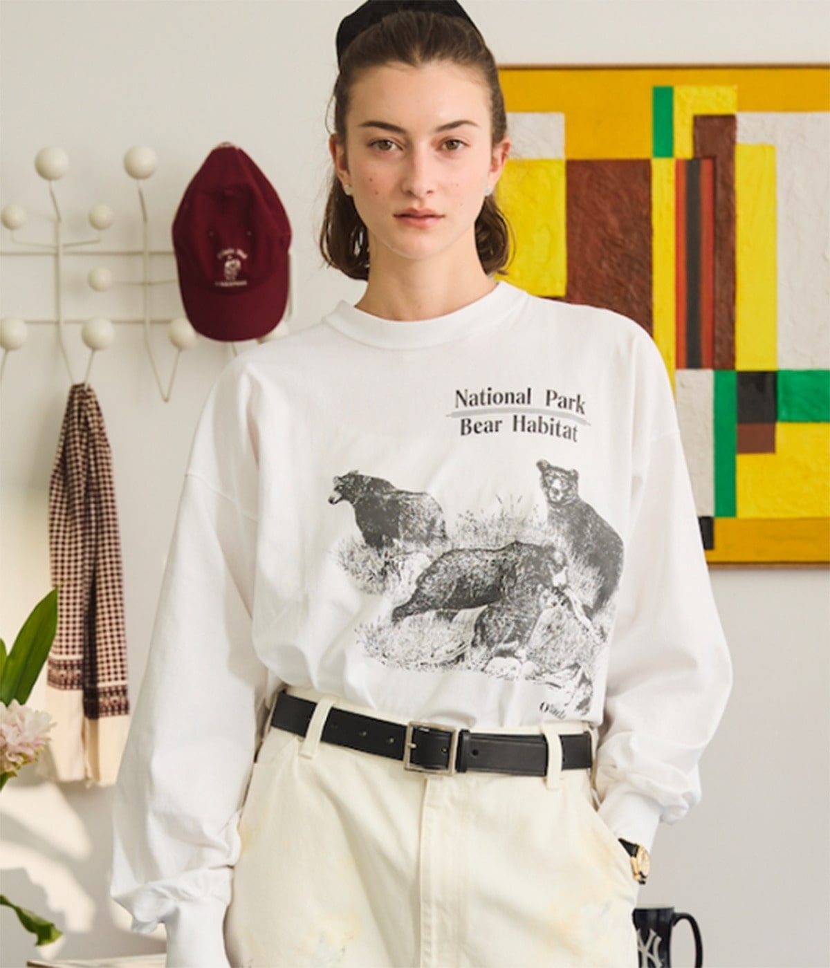 レディース】BEAR LONG TEE | Oblada(オブラダ) / トップス カットソー