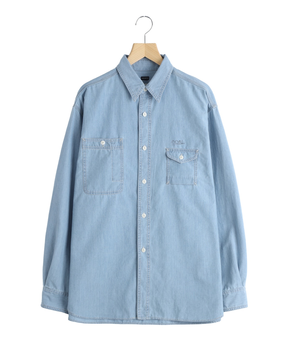 Regular Collar Chambray Shirt | nanamica(ナナミカ) / トップス 長袖