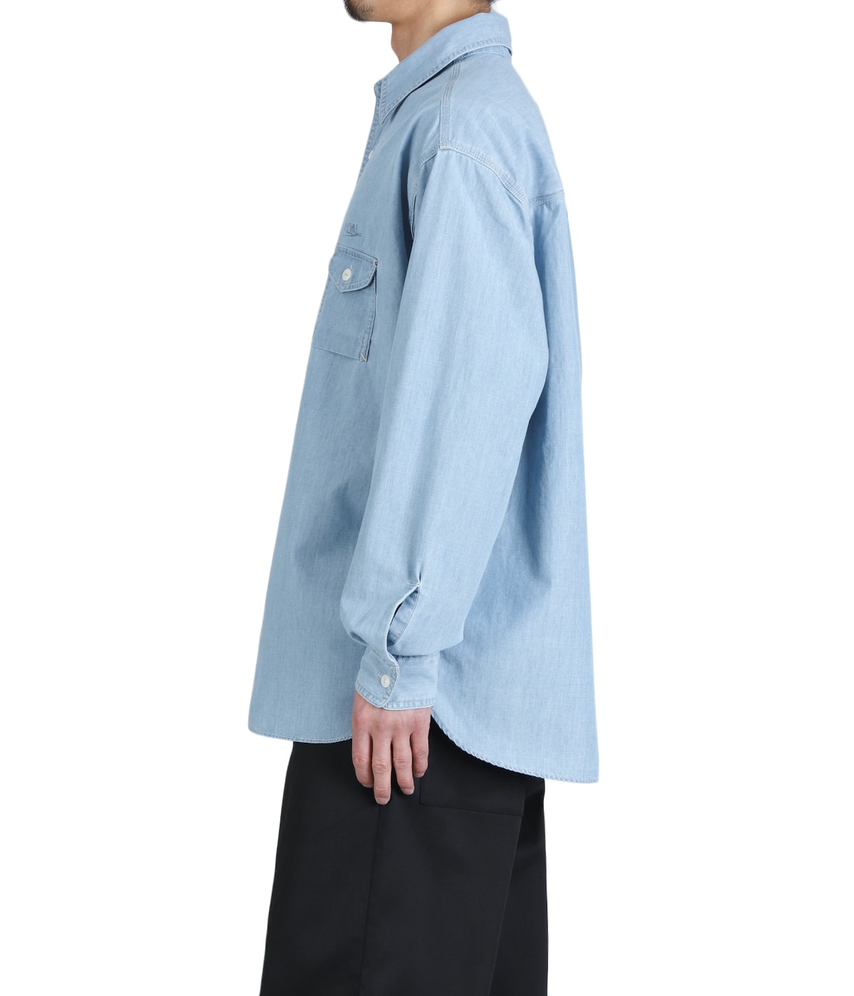 Regular Collar Chambray Shirt | nanamica(ナナミカ) / トップス 長袖