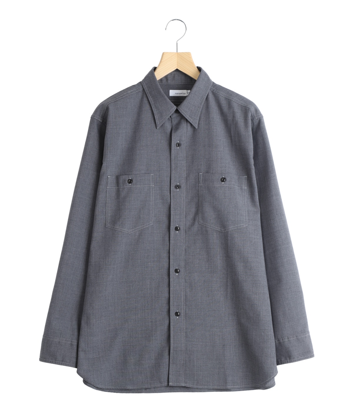 Polyester Wool Field Shirt | nanamica(ナナミカ) / トップス 長袖