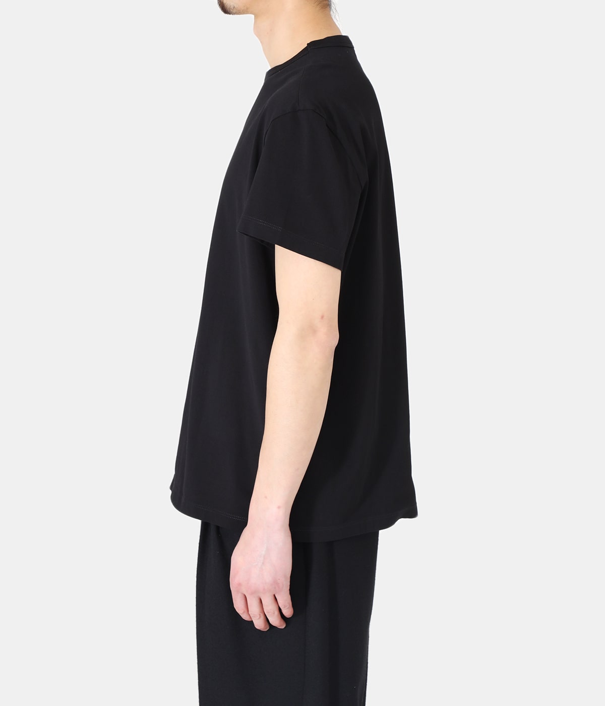 マルタンマルジェラ黒のフレンチスリーブTシャツ Maison Margiela（旧Maison Martin Margiela）（Tシャツ