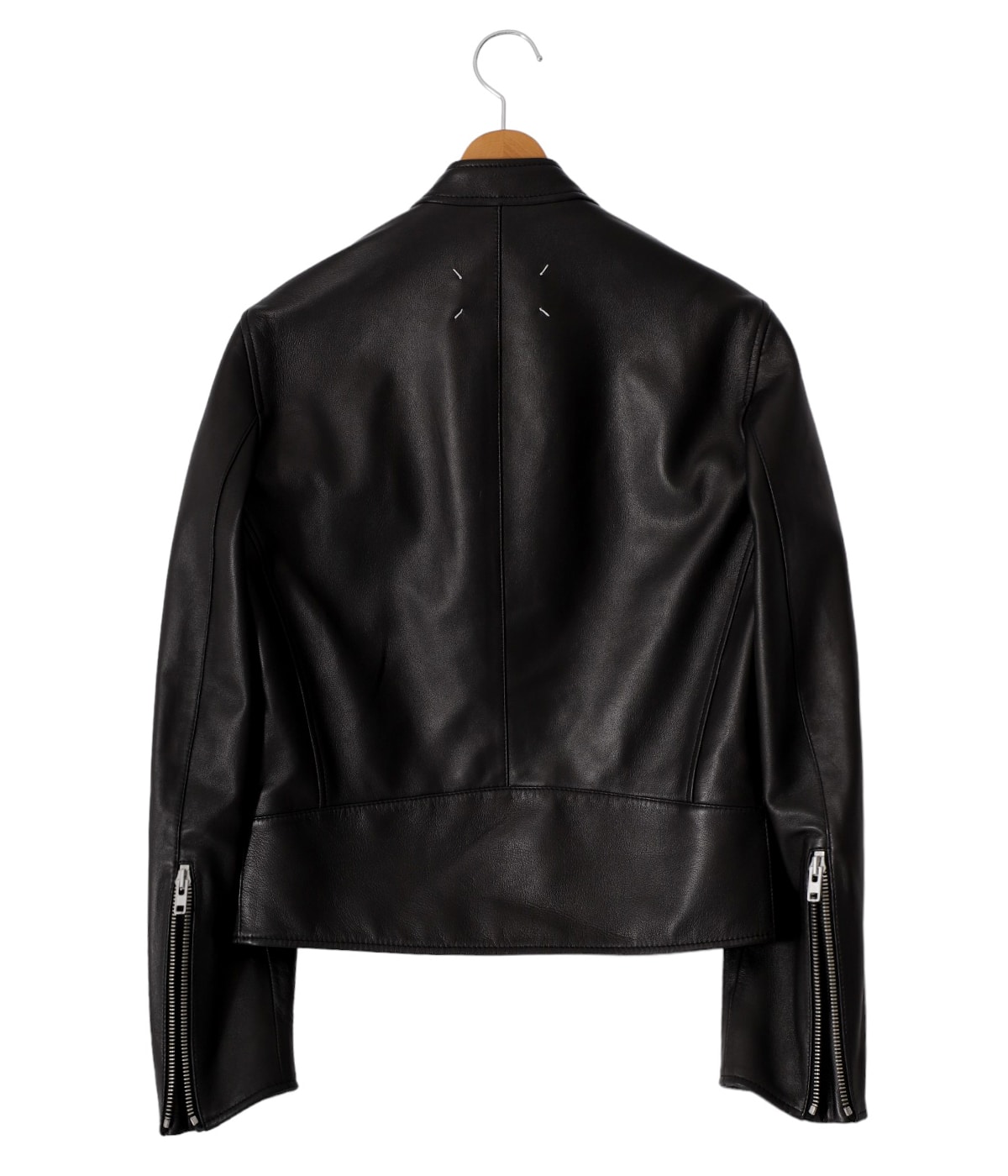 メゾンマルジェラ 5zip レザーライダースジャケット ラムレザー サイズ46 5-ZIP LEATHER JACKET | Maison Margiela(メゾン マルジェラ