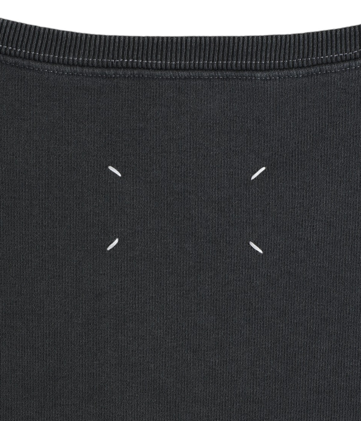 トップス maison margiela 1/10 SWEATSHIRT Maison Margiela - Cropped Paint-Splattered Cotton-Jersey