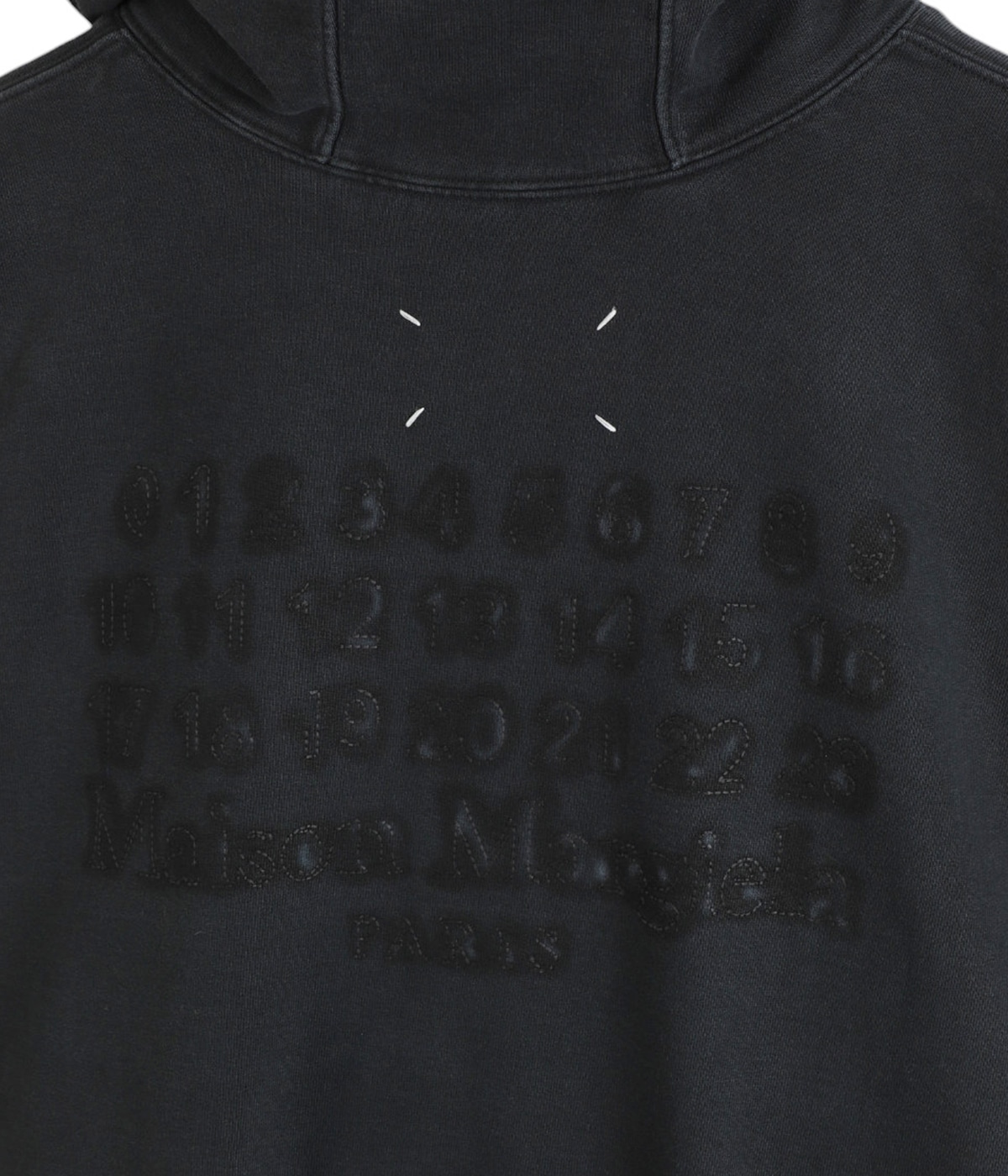 希少 美品 メゾンマルジェラ 19SS くすみ加工 半袖 スウェット 46 Maison Margiela (メゾンマルジェラ) 19AW オーバーサイズ