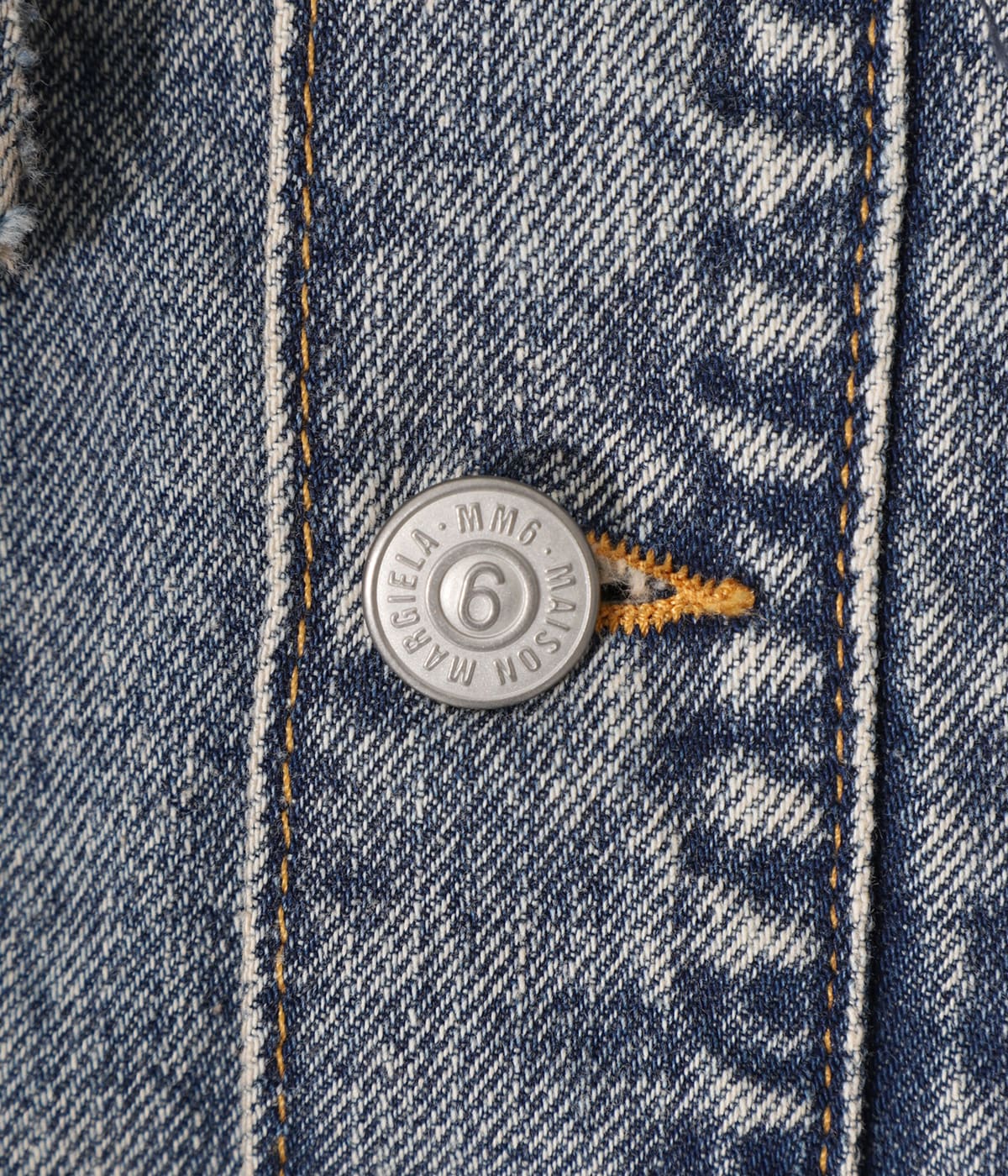 mm6 デニム調トップス DENIM WESTERN SHIRT LIGHT BLUE - MM6 MAISON MARGIELA