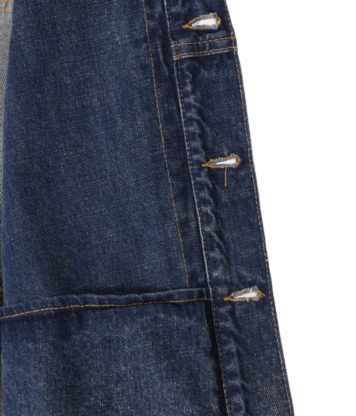 mm6 デニム調トップス DENIM WESTERN SHIRT LIGHT BLUE - MM6 MAISON MARGIELA