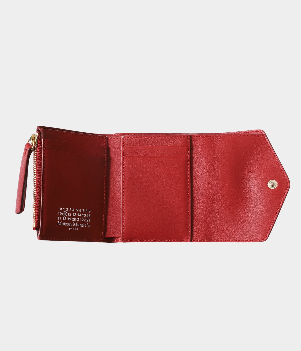 【希少　新品未使用正規品】メゾンマルジェラ　三つ折り財布赤　レッド Maison Margiela（旧Maison Martin Margiela）（財布 ・ レッド