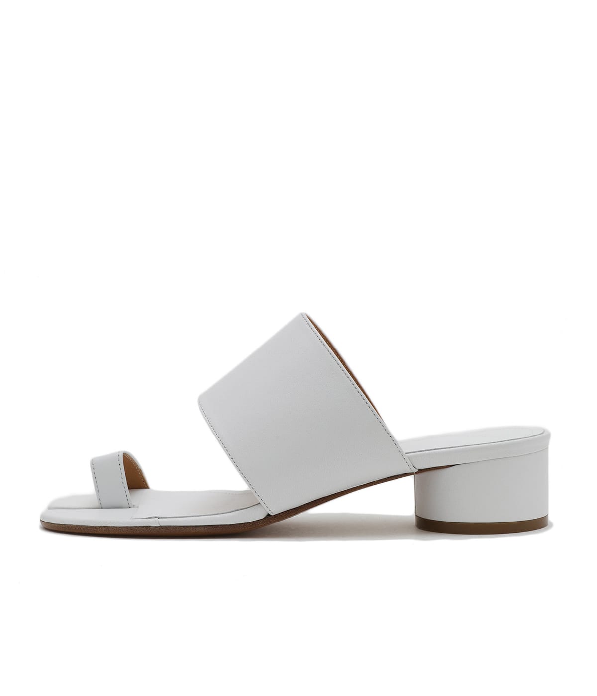 【新品未使用】メゾンマルジェラ HANNAH ミュール サンダル 革靴 茶 38 Maison Margiela（メゾンマルジェラ）の「Maison Margiela
