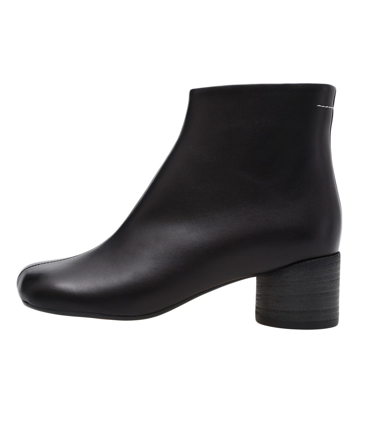 レディース】レザー 6ロゴ ヒールブーツ | MM6 Maison Margiela