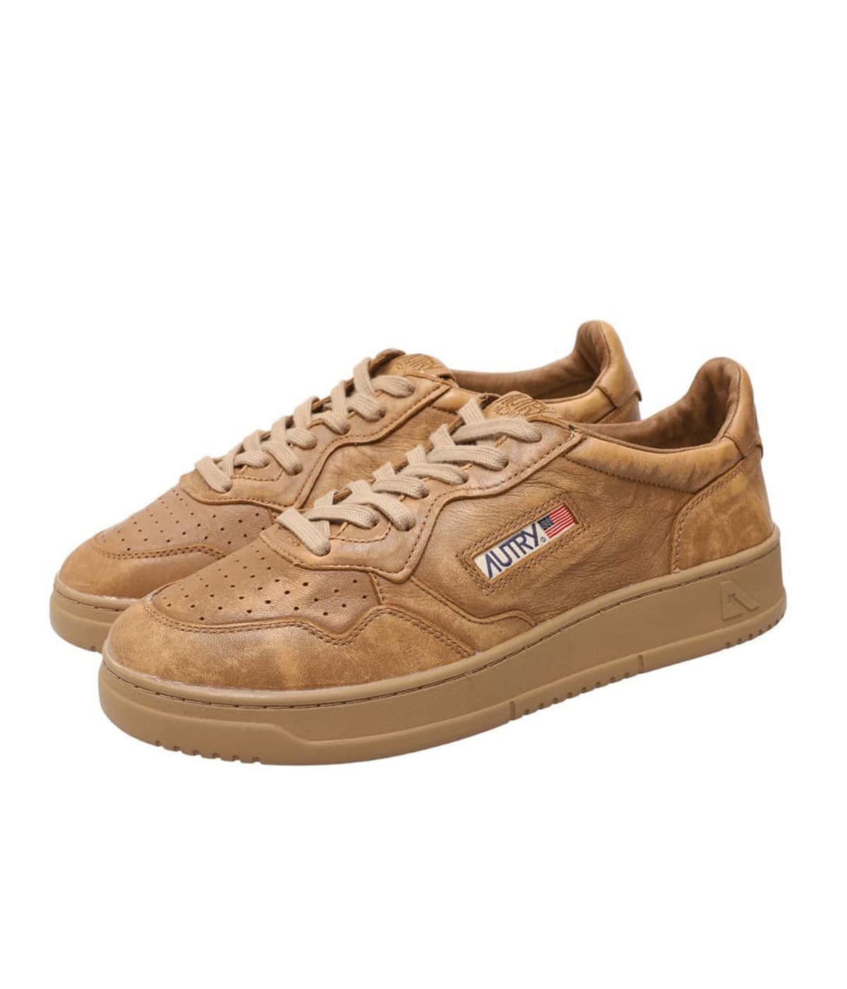スニーカー AUTRY Men Sneakers WSLMPB05SIENA Brown Autry Sneakers Windspin In Siena Brown Suede