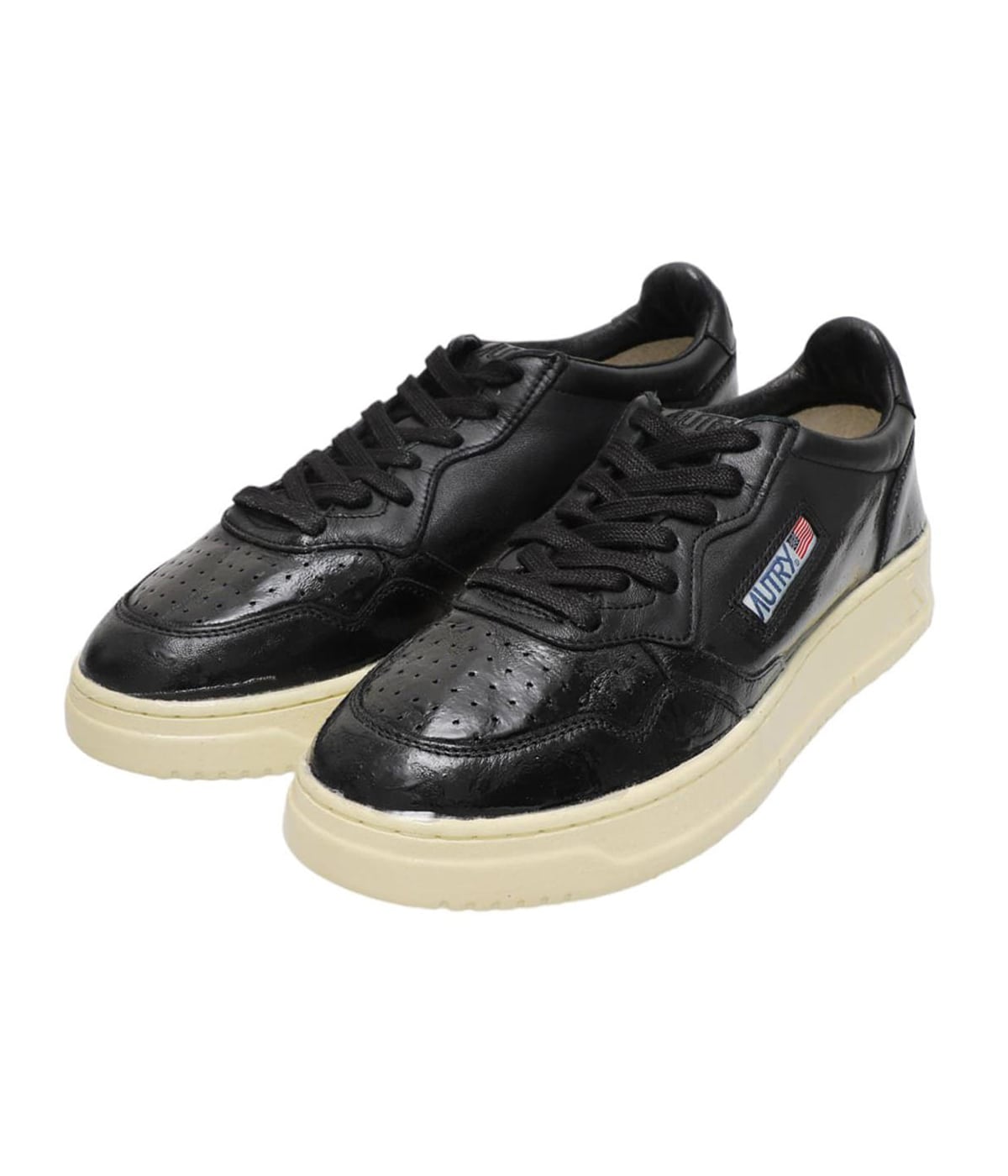 スニーカー AUTRY AVLW Sneakers Sup Vint Low Autry Medalist Super Vintage Low Sneakers In White Scrubbed