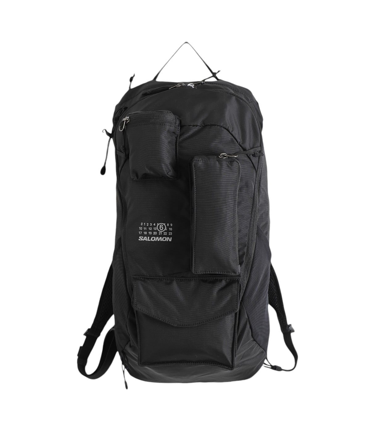 MM6 X SALOMON ナイロンバックパック ブラック MM6 x Salomon】Numeric ナイロンバックパック リュック 限定