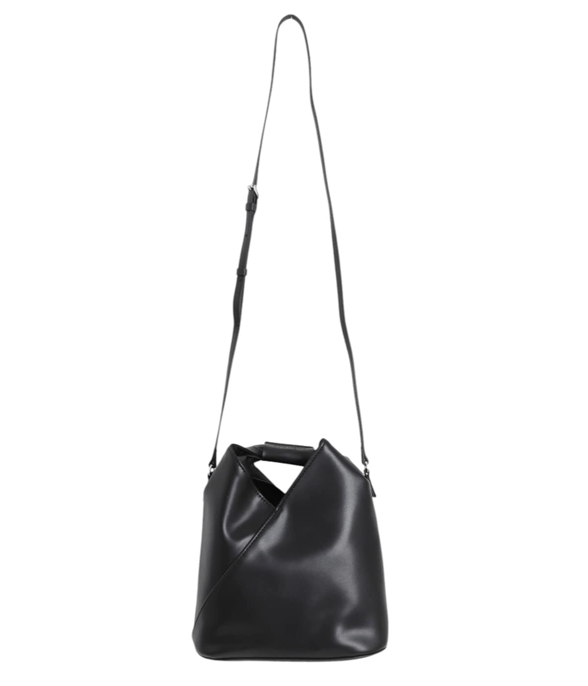 MM6 Maison Margiela ブラックショルダーバッグ MM6 エムエムシックスメゾンマルジェラ MAISON MARGIELA