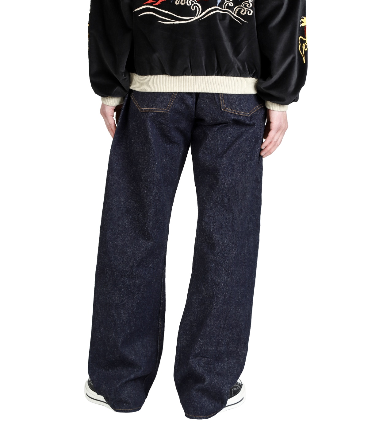 13oz.DENIM WAIST OVERALLS 2025 MODEL(WIDE LEG) | SUGAR CANE