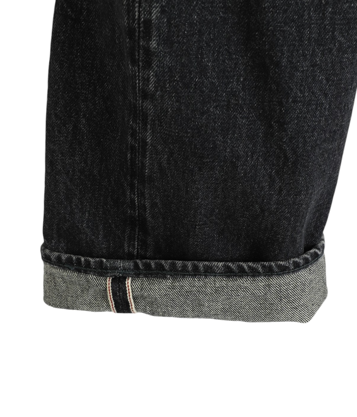 14.25oz. BLACK DENIM 1947 MODEL HARD WASH (LENGTH 31