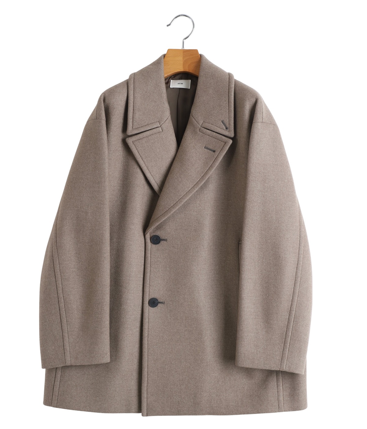 レディース】SUPER 120S DOUBLE MELTON SEMI DOUBLE SHORT COAT