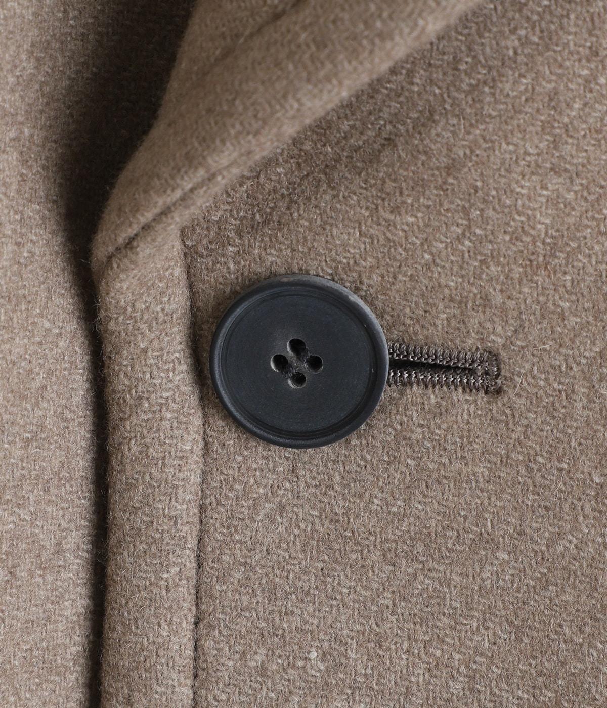 ATON SUPER 120S DOUBLE MELTON ノーカラーコート SUPER 120S DOUBLE MELTON | ノーカラーコート / ATON