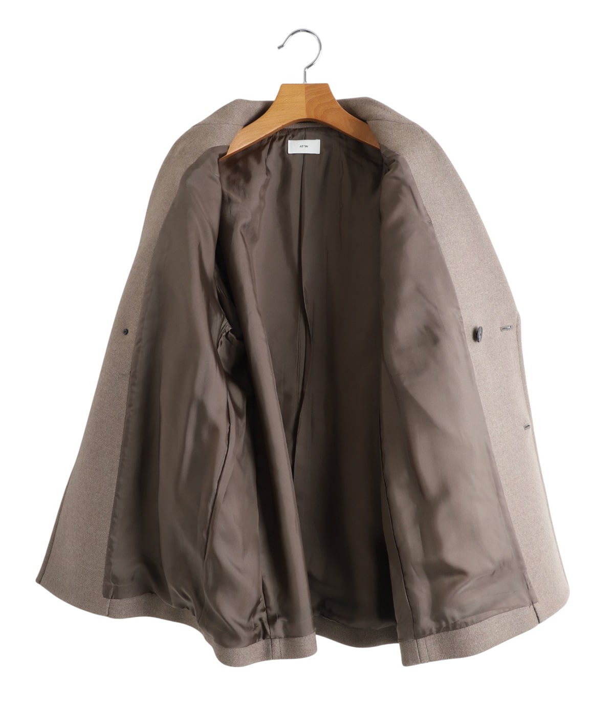レディース】SUPER 120S DOUBLE MELTON SEMI DOUBLE SHORT COAT