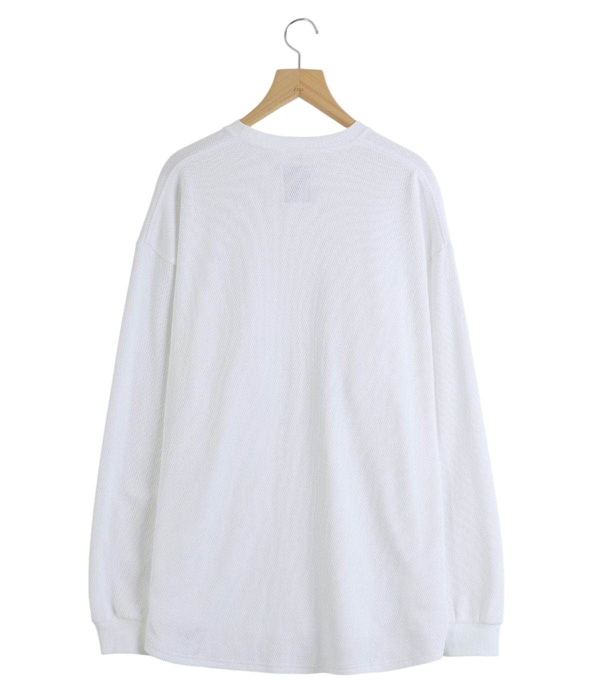 SEE SEE 長袖カットソー Lサイズ ホワイト ストライプ柄 BASIC THERMAL LS TEE | S.F.C(エスエフシー / ストライプフォー