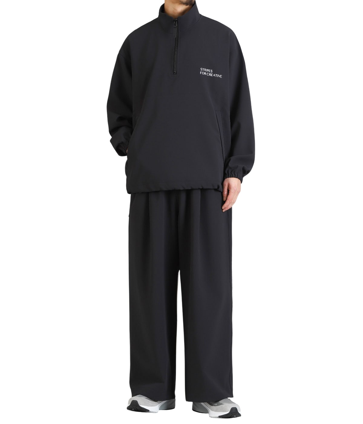 WIDE TWO TUCK BAGGY PANTS | S.F.C(エスエフシー / ストライプフォー