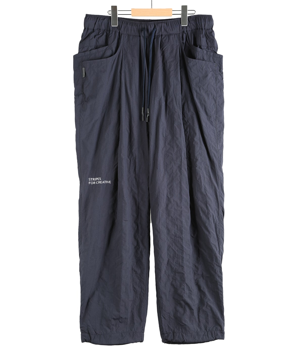 [新品] S.F.C WIDE TAPERED PANTS navy M Stretch twill wide tapered field pants,Dark Navy – Navyblue