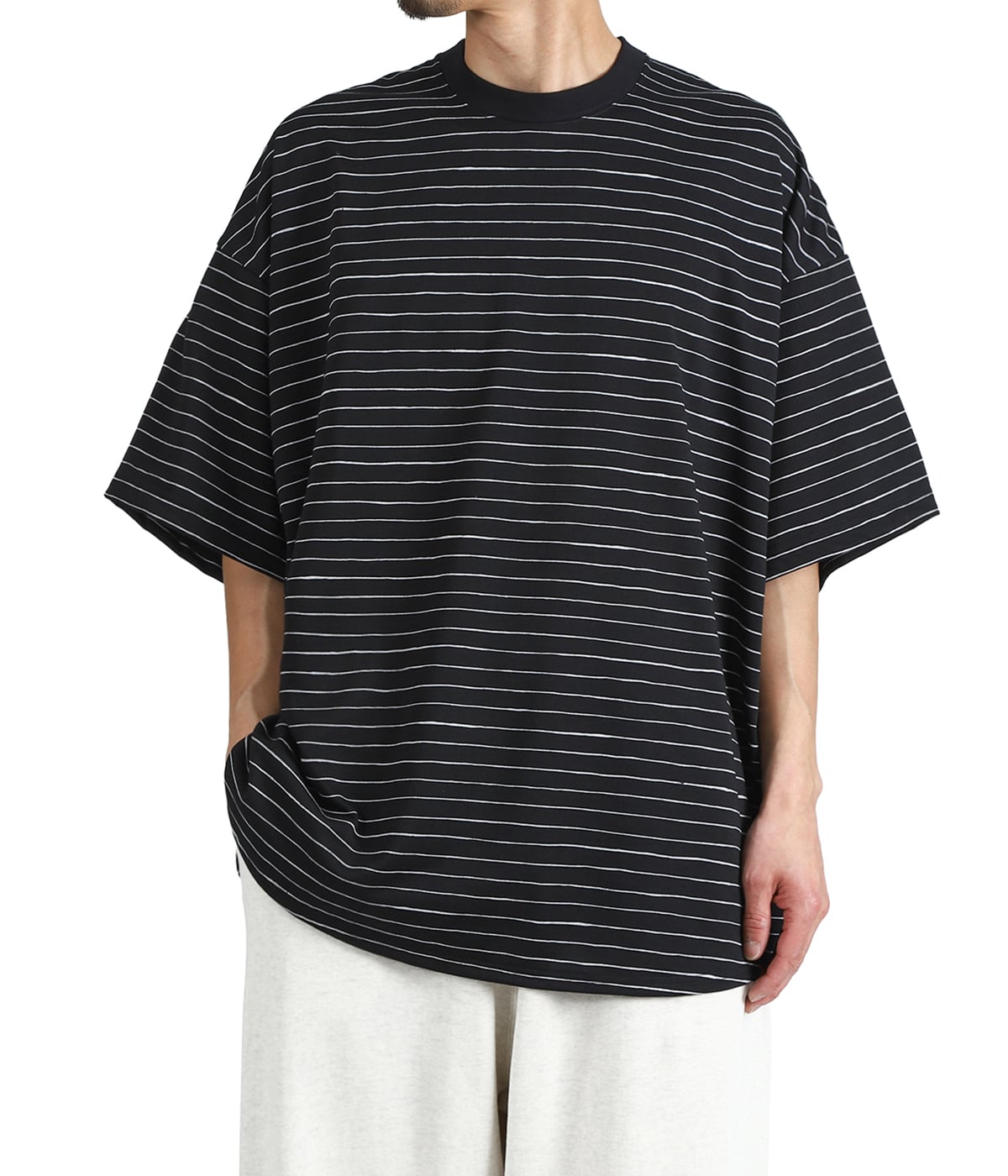 SUPER BIG SIDE STRIPE TECH SS TEE | S.F.C(エスエフシー