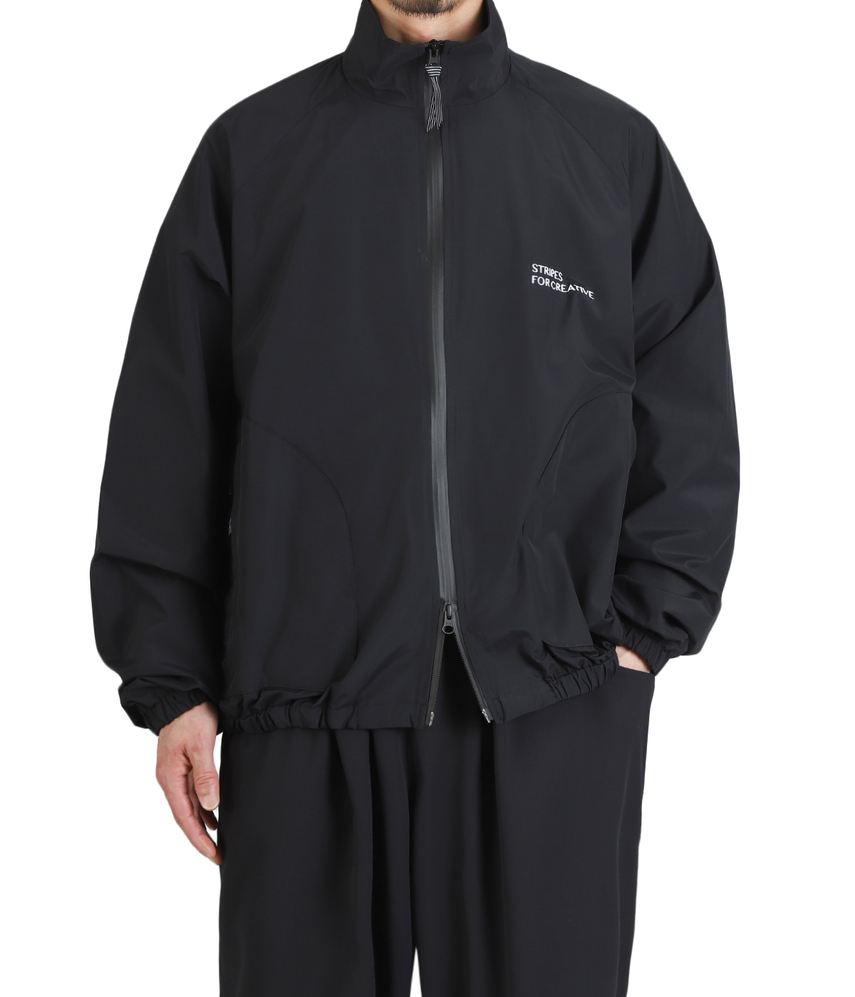 ZIP NYLON SPORTY JACKET | S.F.C(エスエフシー / ストライプフォー