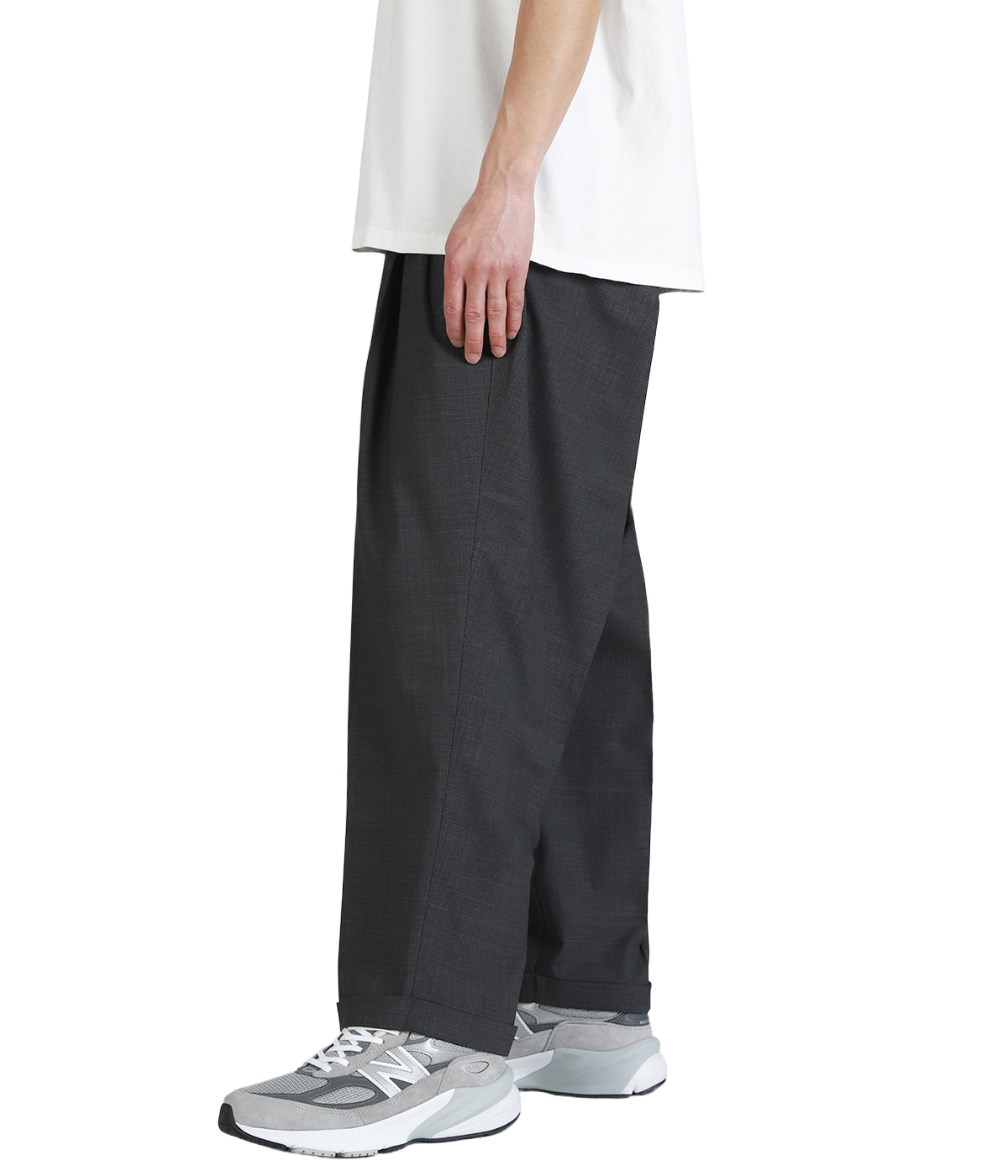 TWO TUCK S WOOL PANTS | S.F.C(エスエフシー / ストライプフォー