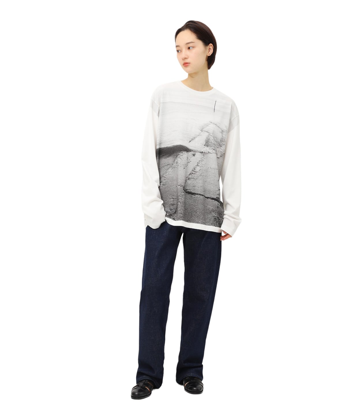 レディース】PRINTED LONG T-SHIRT | seya.(セヤ) / トップス