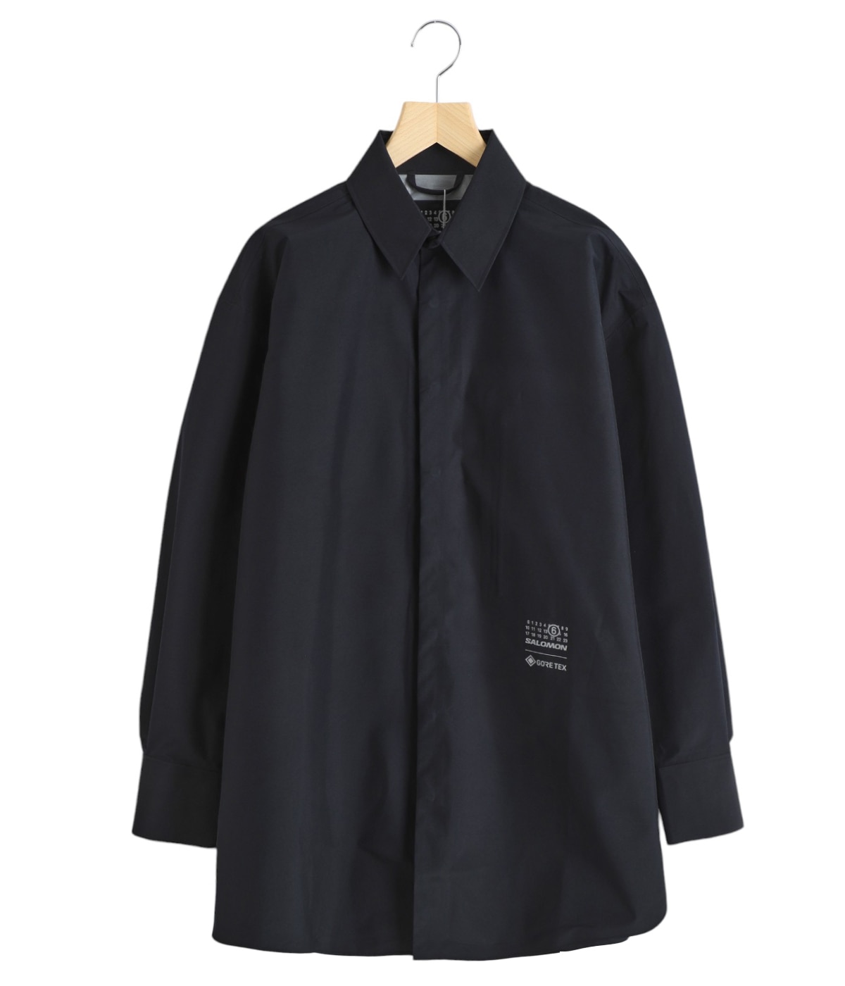 MM6 maison martin margiela ブラック長袖トップス Long-sleeved Shirt | MM6 Maison Margiela(エムエムシックス