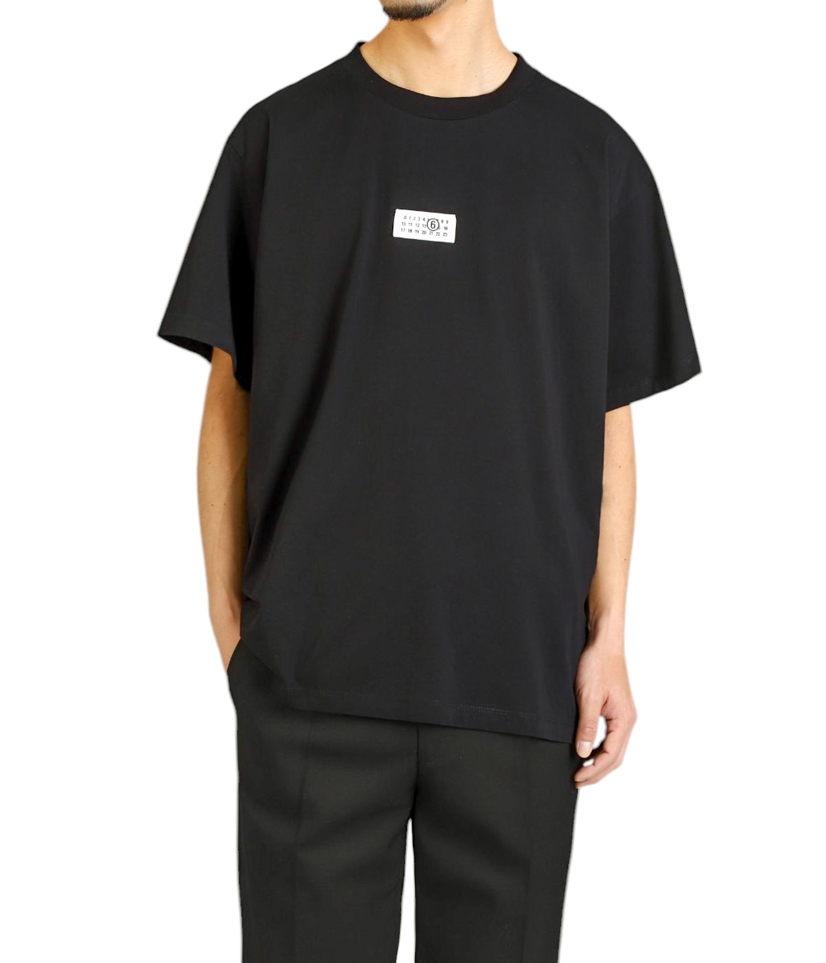 mm6 maison margiela tシャツ MM6 Maison Margiela プリント Tシャツ | ブラック | FARFETCH JP