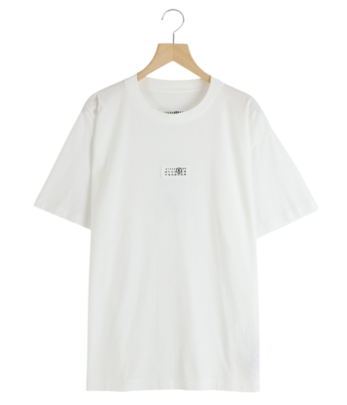 Maison Margiela MM6 ホワイト Tシャツ サイズS MM6 Maison Margiela Taped Jersey T-Shirt (Off White) – CNCPTS
