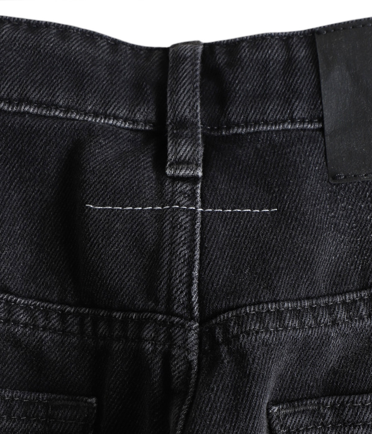 MM6 5 pocket ブラック デニム パンツ 25 メゾンマルジェラ MM6 エムエムシックス MM5 メゾンマルジェラ Maison Margiela 5