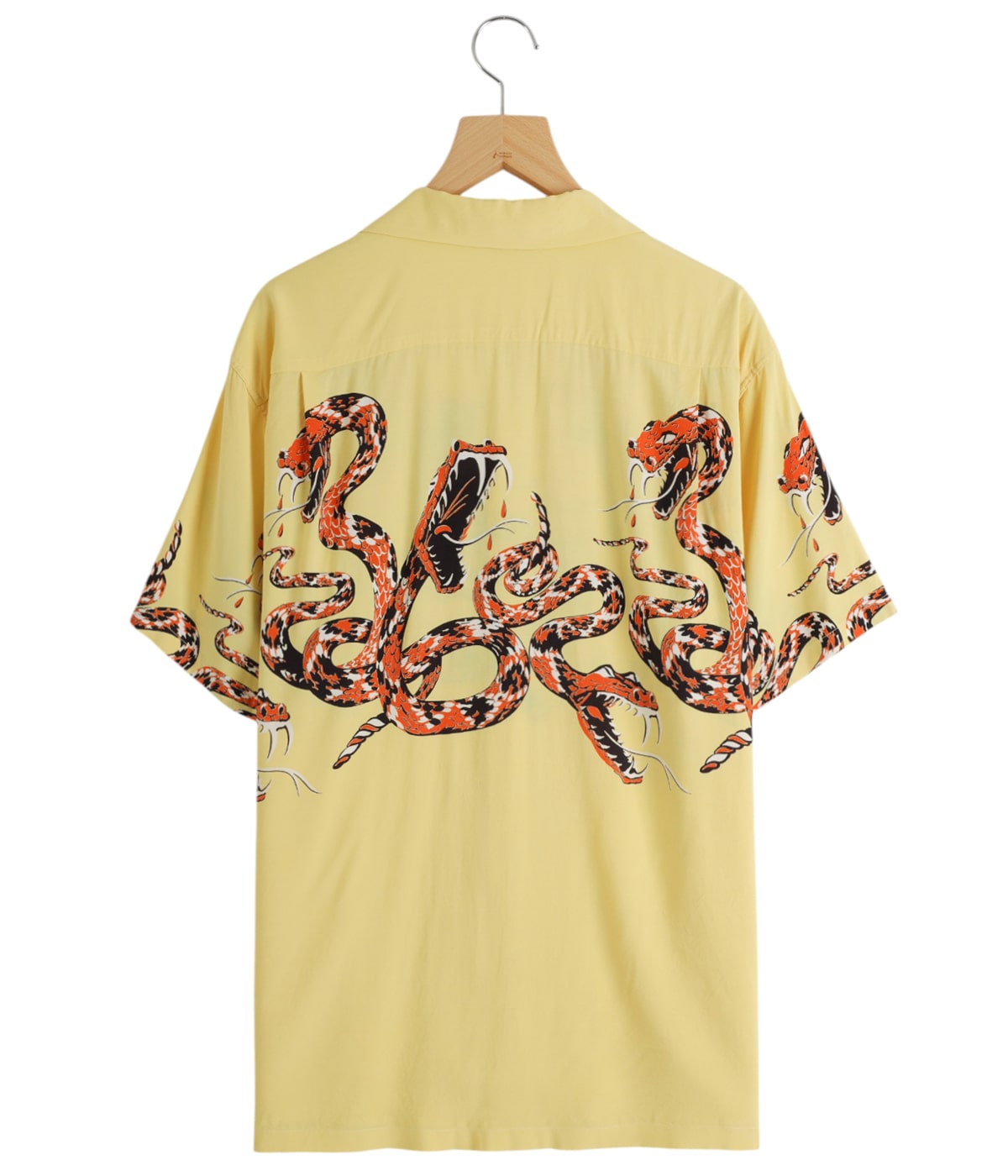 (売り切り最終価格)STAR OF HOLLYWOOD Rattle Snake RATTLE SNAKE” HIGH DENSITY RAYON S/S OPEN SHIRT | STAR OF
