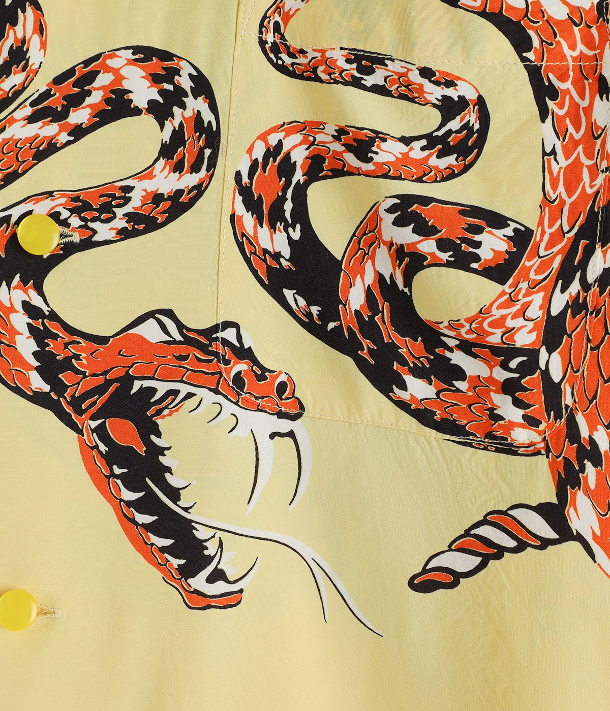 RATTLE SNAKE” HIGH DENSITY RAYON S/S OPEN SHIRT | STAR OF