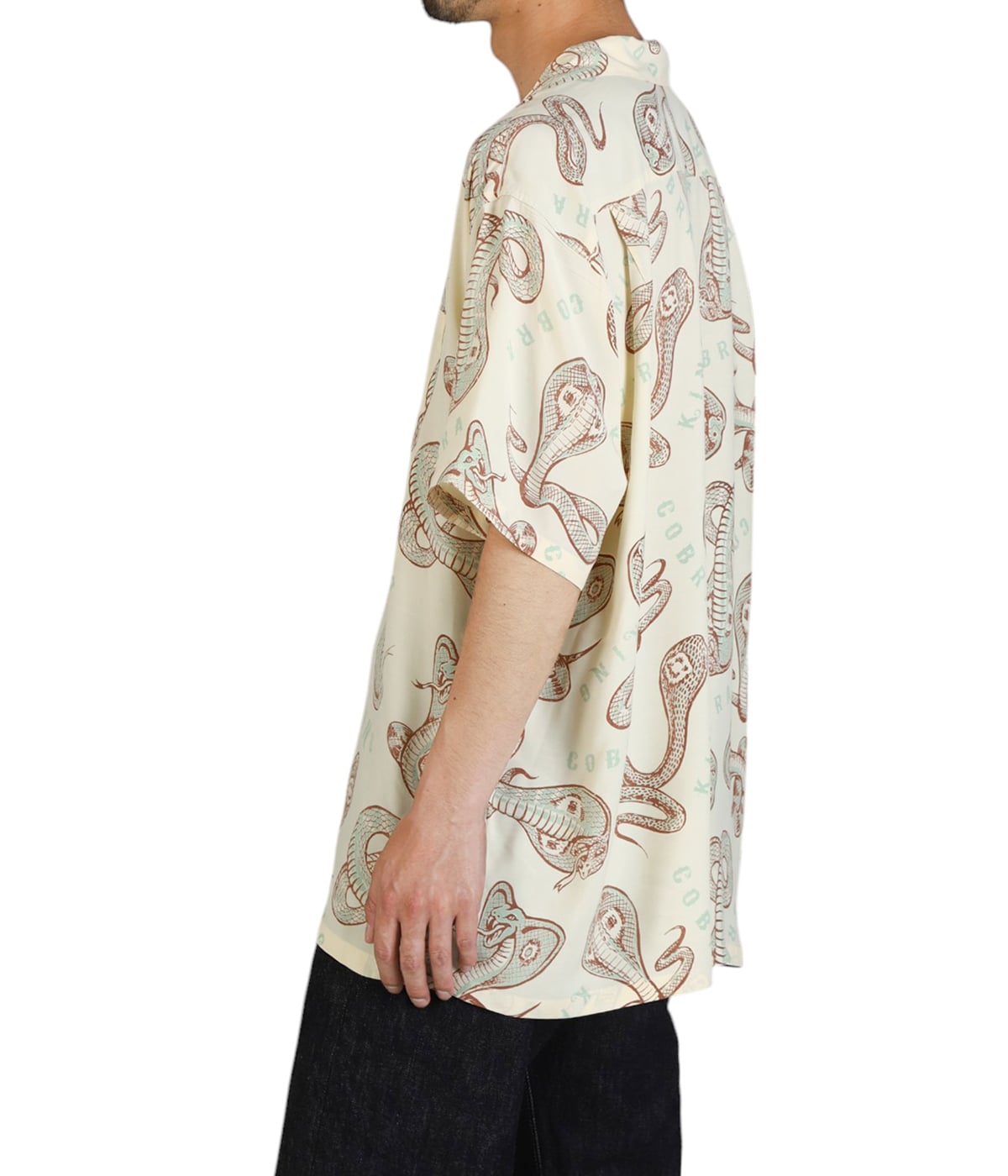 KING COBRA” by VINCE RAY HIGH DENSITY RAYON S/S OPEN SHIRT
