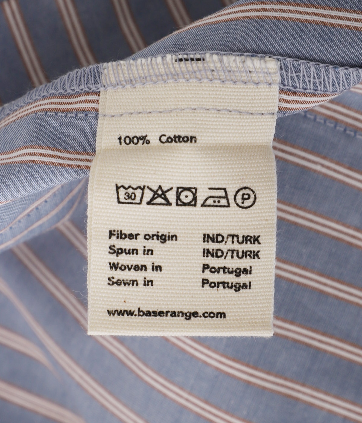 Baserange ストライプシャツ レディース】LIMBER SHIRT | Baserange(ベースレンジ
