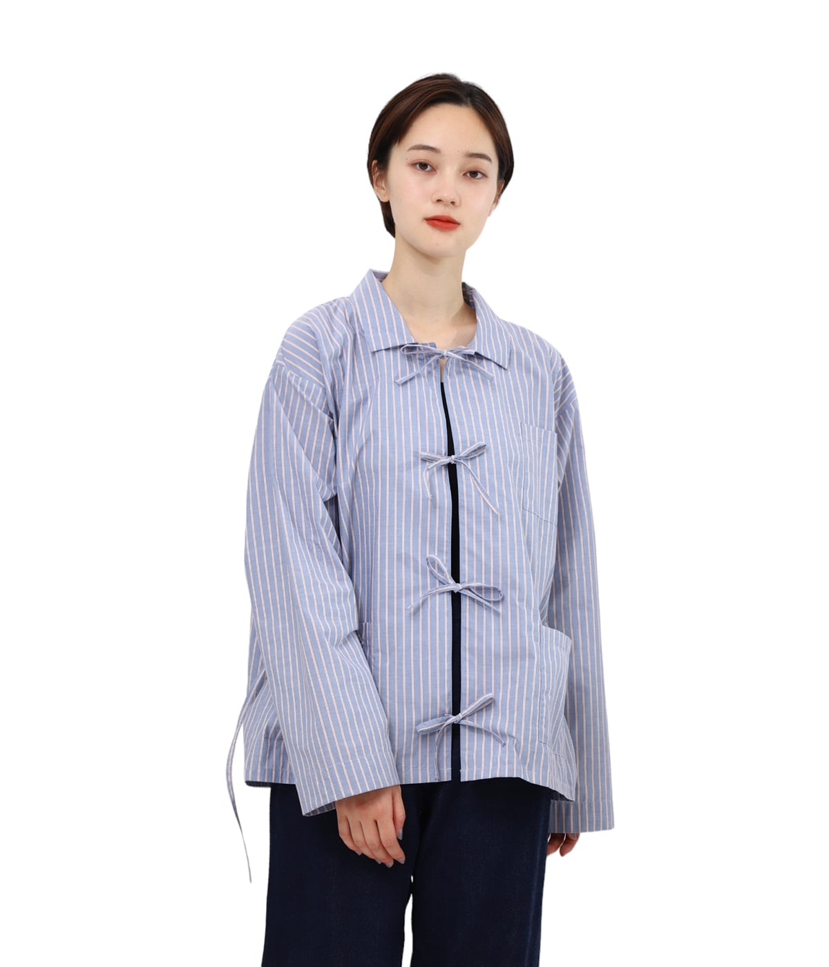ベースレンジ　チェックシャツ baserange ベースレンジ チェックシャツ 2024aw ブラウングレイ