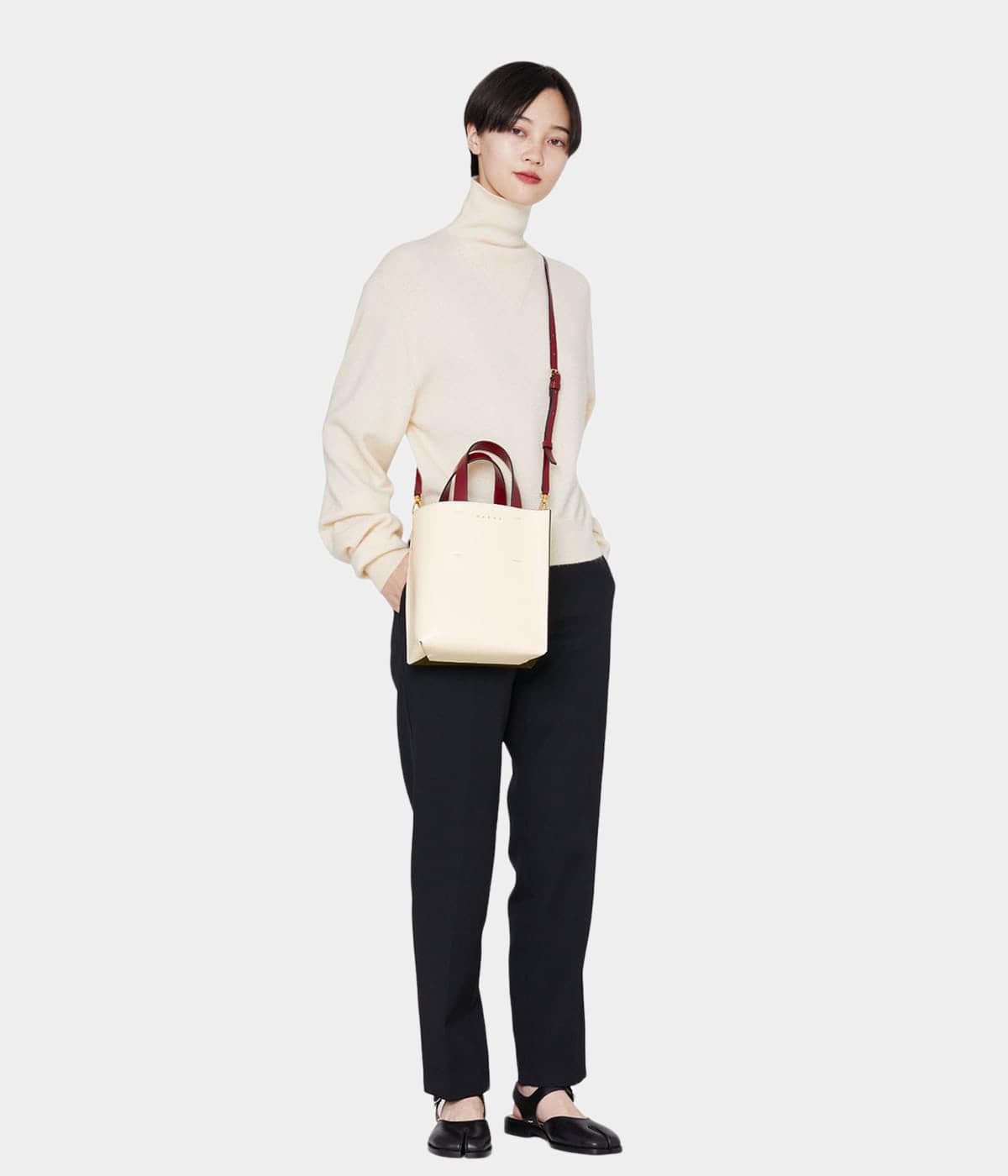 トートバッグ Marni Mini Handbag With Logo MARNI マルニ トートバッグ MUSEO MINI ミュゼオ ミニ