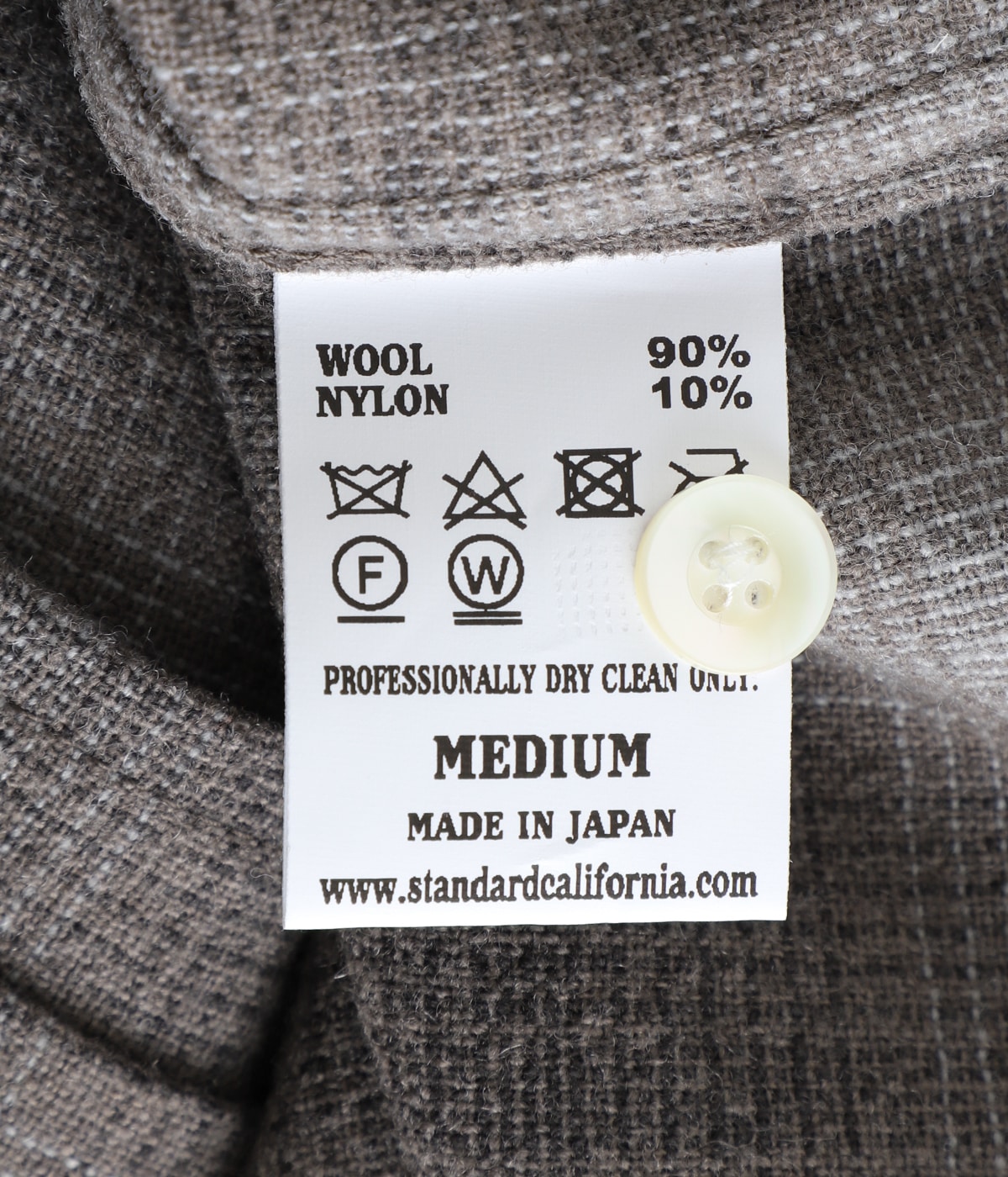 STANDARD CALIFORNIA  ウールシャツ　XLサイズ SD Wool Check Shirt | STANDARD CALIFORNIA(スタンダード