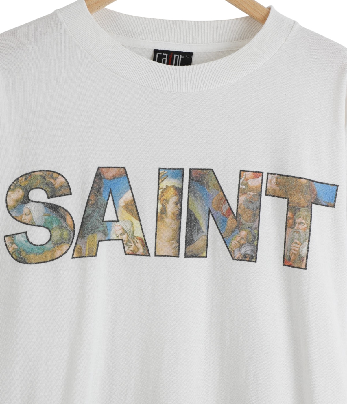 damodamo77 Ｌサイズ SAINT KLF グレー 長袖カットソー R サイズL SAINT KLF 長袖カットソー グレー SAINT KLF グレー