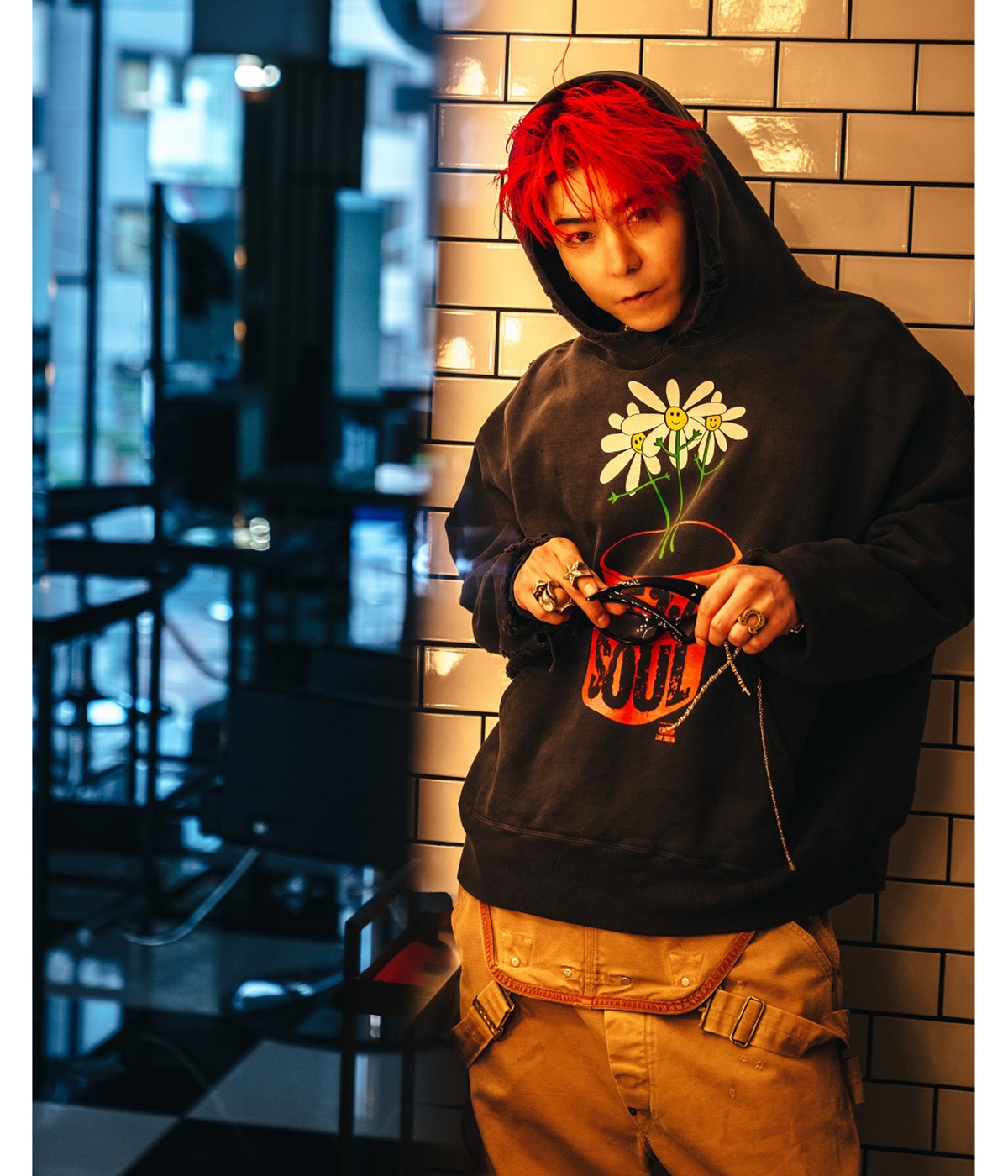 Gabriel さん DLS_HOODIE/DE LA SOUL | SAINT Mxxxxxx(セント マイケル